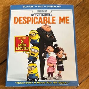Despicable Me Blu-ray DVD Digital HD